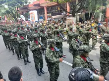 Más de 50 agentes de tránsito garantizaron la movilidad durante el  desfile militar del 20 de julio