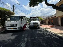 Barrio Pampalinda dice #ChaoHueco: inició la pavimentación de una de sus vías más importantes