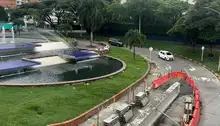 La restauración del puente contiguo al Club Colombia debe realizarse en tiempo récord y con todas las garantías 