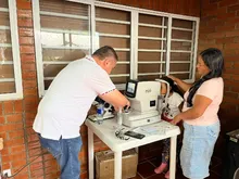 La Feria de Servicios de la Alcaldía llegó hasta la vereda Peñas Blancas, cuna del río Cali y en medio de los Farallones