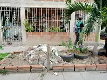 El Dagma inició intervenciones en la Comuna 15 para controlar el manejo y la disposición inadecuada de escombros