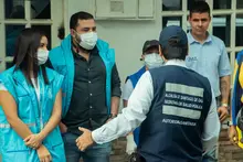 20 personas mayores residentes del Hogar Geriátrico San Mateo fueron trasladados a otros centros de atención