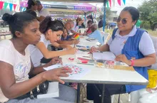 Con éxito se desarrolló el Festival de la Inclusión y Territorios Seguros en el barrio San Pascual