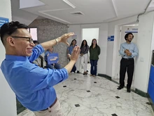 Con una puesta en escena, la campaña ‘El Valor de Ser Buen Servidor  Público’ llegó a los organismos de la Alcaldía de Cali