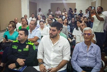 Trabajar de la mano con la administración del alcalde Eder  es el compromiso de la comuna 22