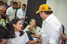 Trabajar de la mano con la administración del alcalde Eder  es el compromiso de la comuna 22