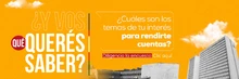 Temas de interes para rendirte cuentas