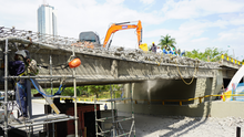 Restauración puente contiguo al Club Colombia 