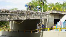Restauración puente contiguo al Club Colombia 