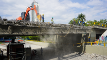 Restauración puente contiguo al Club Colombia 