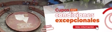 Cupos con condiciones excepcionales