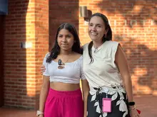 Ella es Antonella Rojas, la secretaria de Bienestar Social del Gabinete  Infantil Distrital que sueña con ser sicóloga