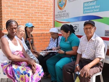 La Red de Salud de Ladera, celebra Día Nacional del Adulto Mayor