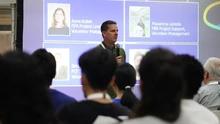Los voluntarios contribuyen al éxito de la Copa Mundial Femenina Sub 20 de la FIFA