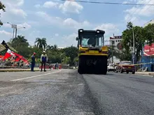 Comenzó el arreglo a las vías aledañas al estadio Pascual Guerrero; alcaldía de Alejandro Eder las dejará ¡1A! 