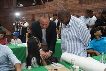 Con compromisos contundentes, 31 niños y niñas migrantes y víctimas del conflicto armado gobernaron como el Primer Gabinete Distrital Infantil