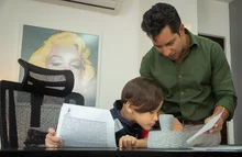 Niños y niñas asumieron el rol de secretarios por un día