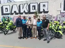 10 agentes de tránsito se capacitan en Bogotá para fortalecer la seguridad vial en Cali