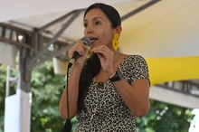 Con rifas, juegos y espectáculos, cerca de 2000 personas se gozaron