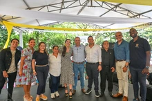 Con rifas, juegos y espectáculos, cerca de 2000 personas se gozaron