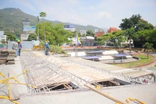 Las obras del puente vehicular de la Calle 15N con Av. 2n entraron en su etapa final