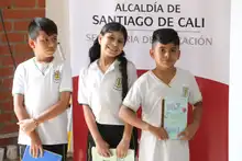 Alcaldía de Cali entrega la primera de 14 modernas bibliotecas escolares en  las que se están invirtiendo $1100 millones