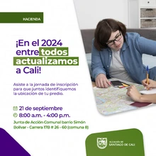 Con su participación también se actualiza catastralmente a Cali