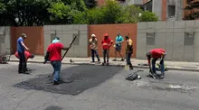 130 huecos de la Avenida Pasoancho fueron tapados por la Alcaldía de Cali en menos de tres días