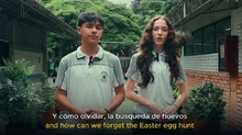 Presentación de videos en inglés: una de las oportunidades de la institución educativa Santa Cecilia