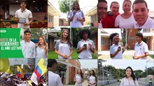 Presentación de videos en inglés: una de las oportunidades de la institución educativa Santa Cecilia