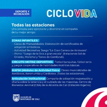 Ciclovida: un espacio para el deporte, la recreación y las mascotas