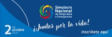 Participa en el simulacro nacional