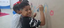 En el Mes del Amor y la Amistad, en el Centro Intégrate los niños y niñas migrantes, refugiados, retornados y colombianos disfrutaron de actividades de inclusión