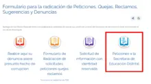 Atención a Ciudadanos: Canales disponibles para realizar sus solicitudes en  la Secretaría de Educación