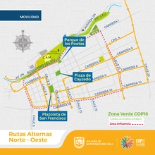 Rutas Alternas Norte-Oeste