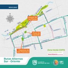 Rutas Alternas Sur-Oriente
