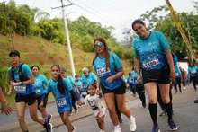 Cali madrugó y se gozó el bello paisaje de la Carrera 4.2K El Morro Río Meléndez