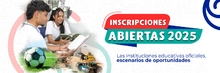 Las instituciones educativas oficiales están listas para matricular a los estudiantes para el año lectivo 2025