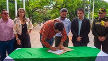Alcaldía de Cali e INPEC firman convenio para trasladar privados de la libertad sindicados a centros penitenciarios nacionales