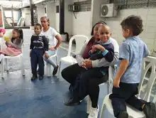 Familias de niños en transición escolar son acompañadas por la Secretaria de Educación 