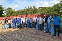 Integrantes del Observatorio Ciudadano de Transparencia Parque Pacífico  recorrieron el proyecto para conocer sus avances