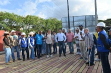 Integrantes del Observatorio Ciudadano de Transparencia Parque Pacífico  recorrieron el proyecto para conocer sus avances