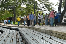 Integrantes del Observatorio Ciudadano de Transparencia Parque Pacífico  recorrieron el proyecto para conocer sus avances