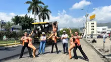 A ritmo de salsa se celebran los avances en recuperación de la malla vial