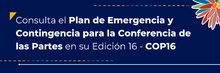 Listo Plan de Emergencia COP 16