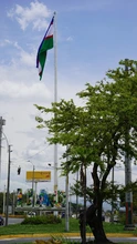 Cali recibe la COP16 ondeando banderas en la ciudad