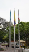 Cali recibe la COP16 ondeando banderas en la ciudad