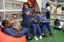 IETI Diez de Mayo recibió una moderna sala de lectura y biblioteca escolar