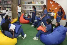 IETI Diez de Mayo recibió una moderna sala de lectura y biblioteca escolar