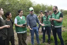 El águila ‘Kali’ retornó a su hábitat natural en la ‘sucursal del cielo’